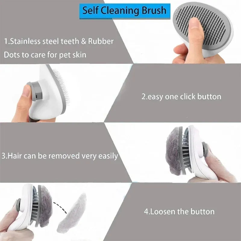 Self-Cleaning Pet Hair Remove