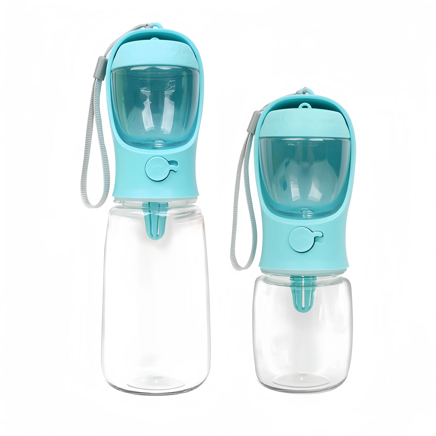 Portable Dog Cat Water Bottle With Storage Food and Water Container