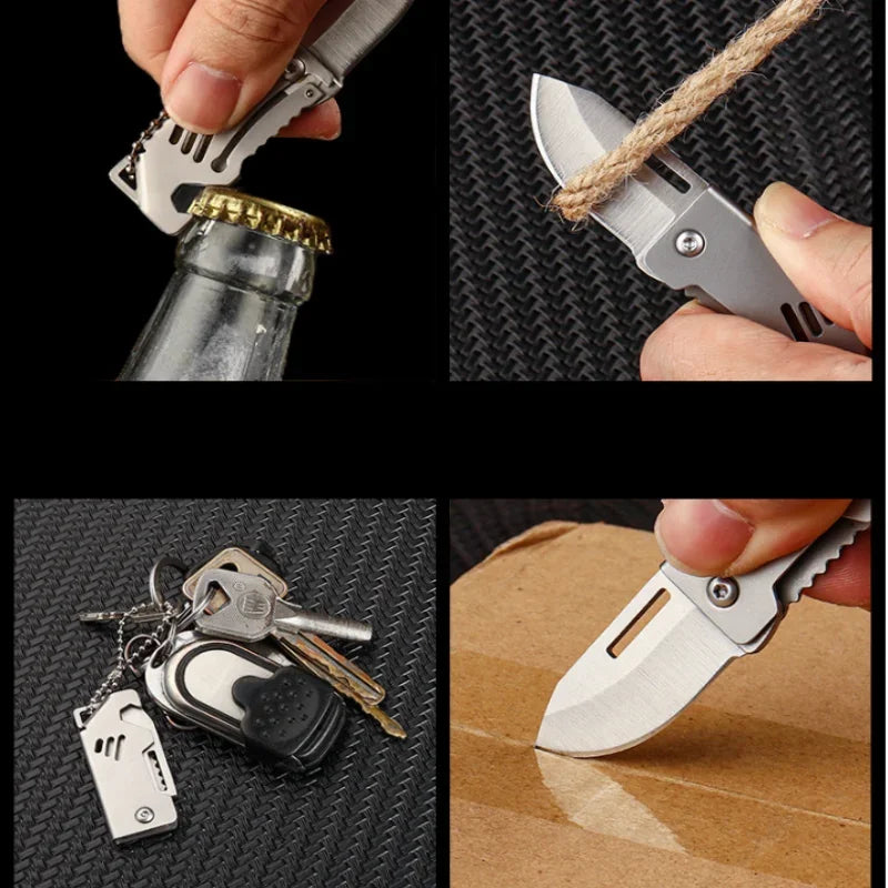 Mini Outdoor Folding Knife D2 Steel